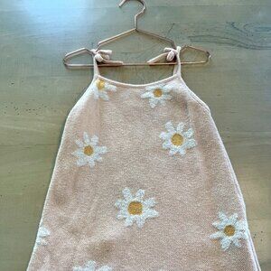 Zara Girls Floral Knit Dress